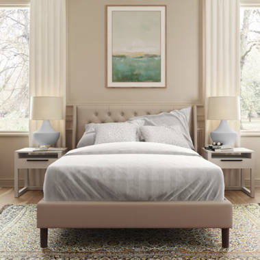 Scarlett deals upholstered bed